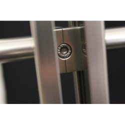 5 fixations parallèles rondes