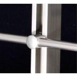 5 fixations parallèles rondes