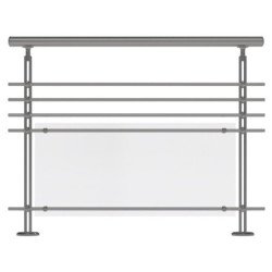 Garde corps Modulo barres rondes