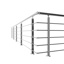 Garde corps Modulo barres rondes