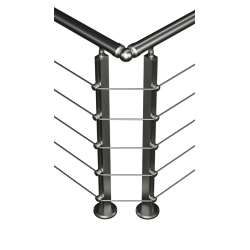 Garde corps Modulo câbles Inox