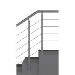 Garde corps Modulo câbles Inox