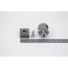 Fixation Parallèle Ronde 16mm Glissière