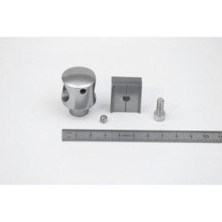 Fixation Parallèle Ronde 16mm Glissière
