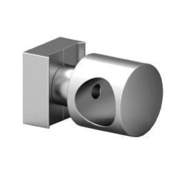 Fixation Parallèle Ronde 16mm Glissière