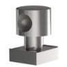 Fixation Parallèle Ronde 16mm Glissière