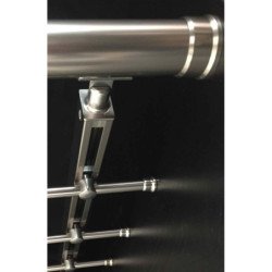 Départ Murale Main Courante 50x2,5mm Fixation Par l'Intérieur