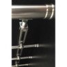 Départ Murale Main Courante 50x2,5mm Fixation Par l'Intérieur