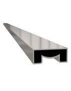 Main courante murale rectangulaire